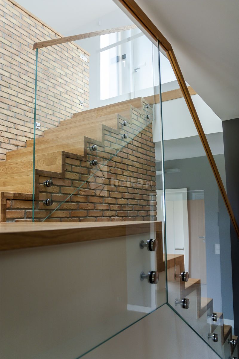 balustrada szklana na rotulach gdańsk