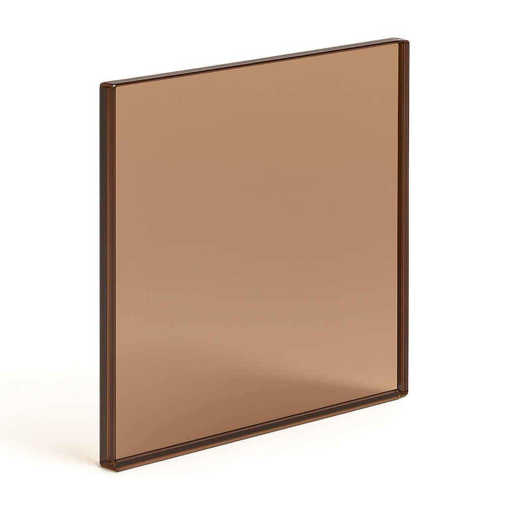 Szkło brązowe próbka